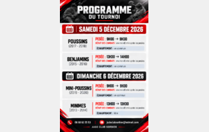 Tournoi JC Sorbier - FFJ 75