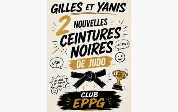 (n°86 et 87) Gilles et Yanis CN de Judo