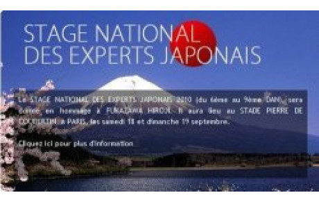 Stage National des experts Japonais