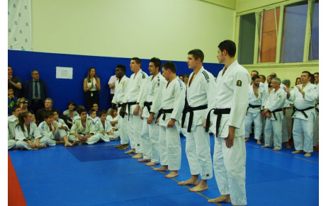 Ceintures noires - Judoka - Spectateurs 