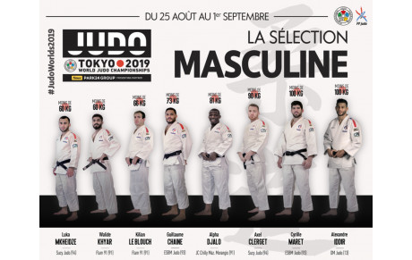 Alpha, sélectionné au Monde de Judo